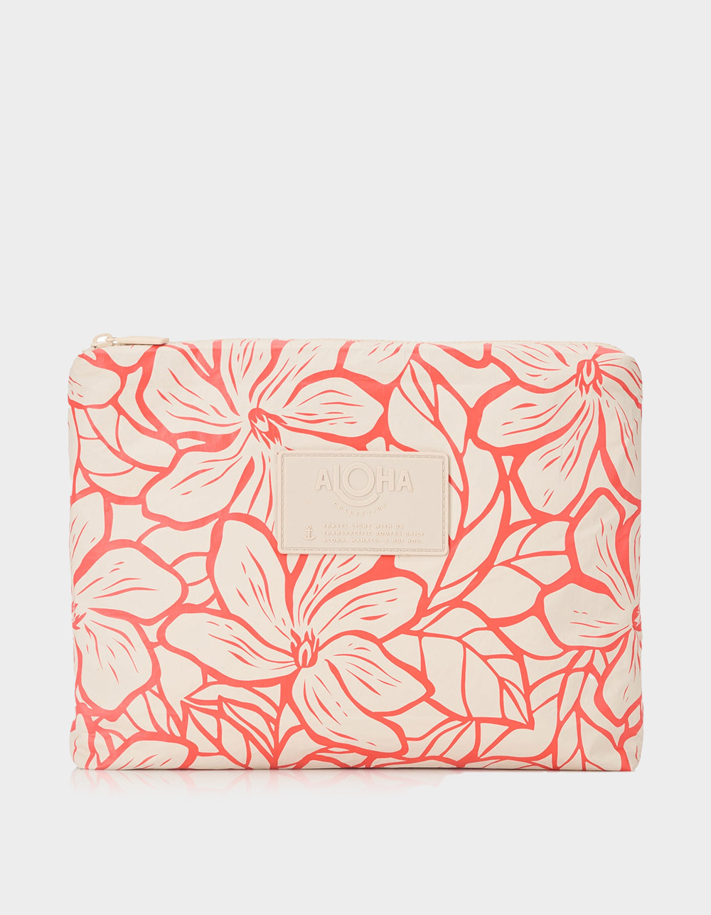 ALOHA COLLECTION Backyard Mid Pouch - RED COMBO