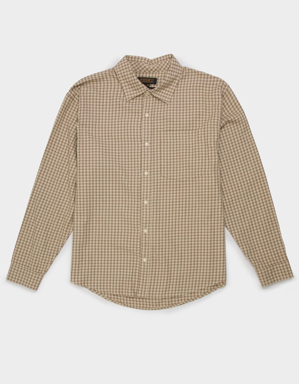 EZEKIEL Joey Mens Flannel - TAN COMBO