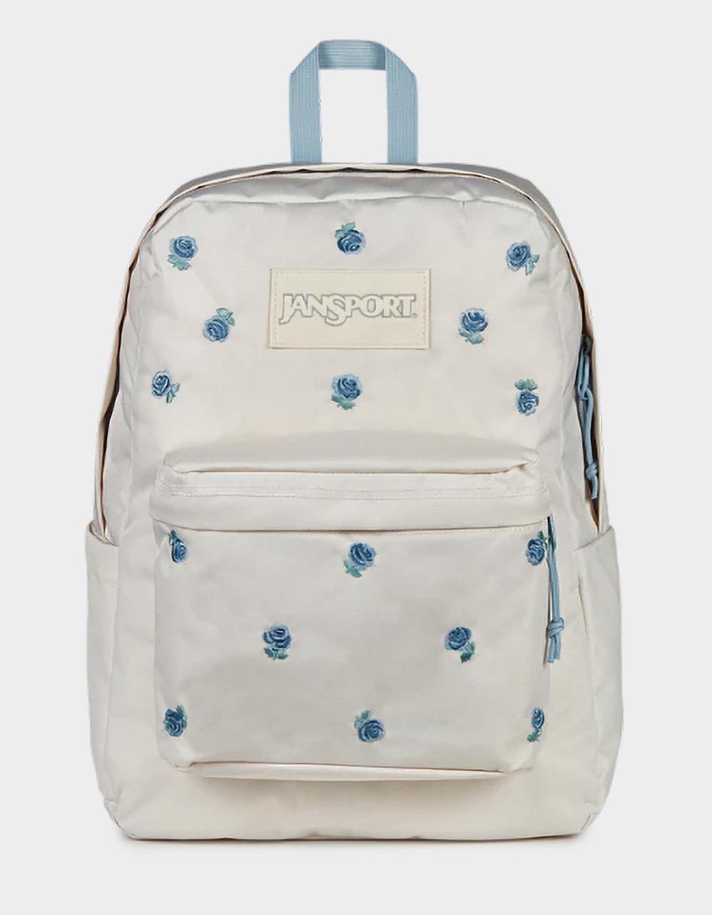 JANSPORT SuperBreak Plus FX Backpack - JUST A ROSE EMBROIDERY MOON