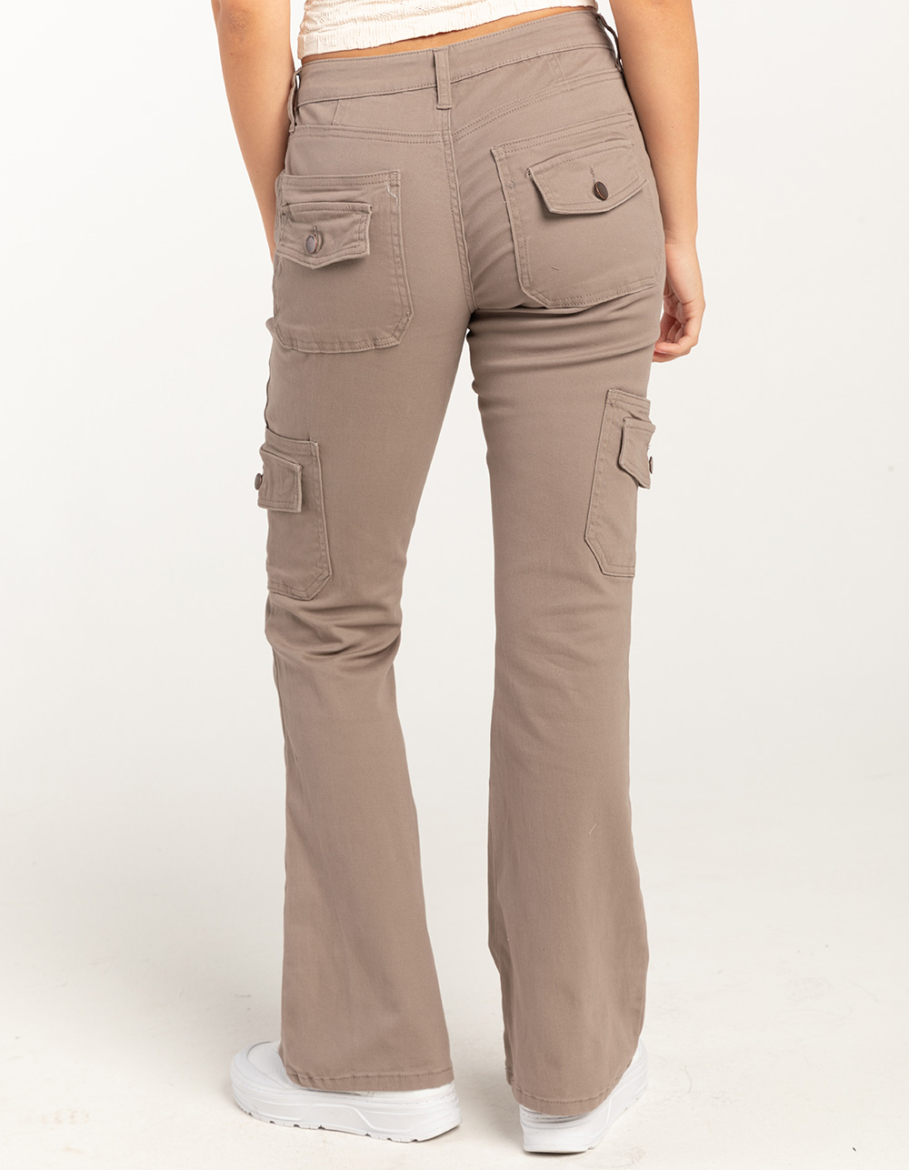 パンツ 00s archive bajra Cargo Flare Pants RSQ Womens Low Rise Cargo Flare Pants - TAN | Tillys