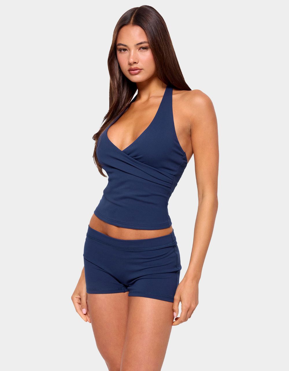EDIKTED Alaya Wrap Halter Top