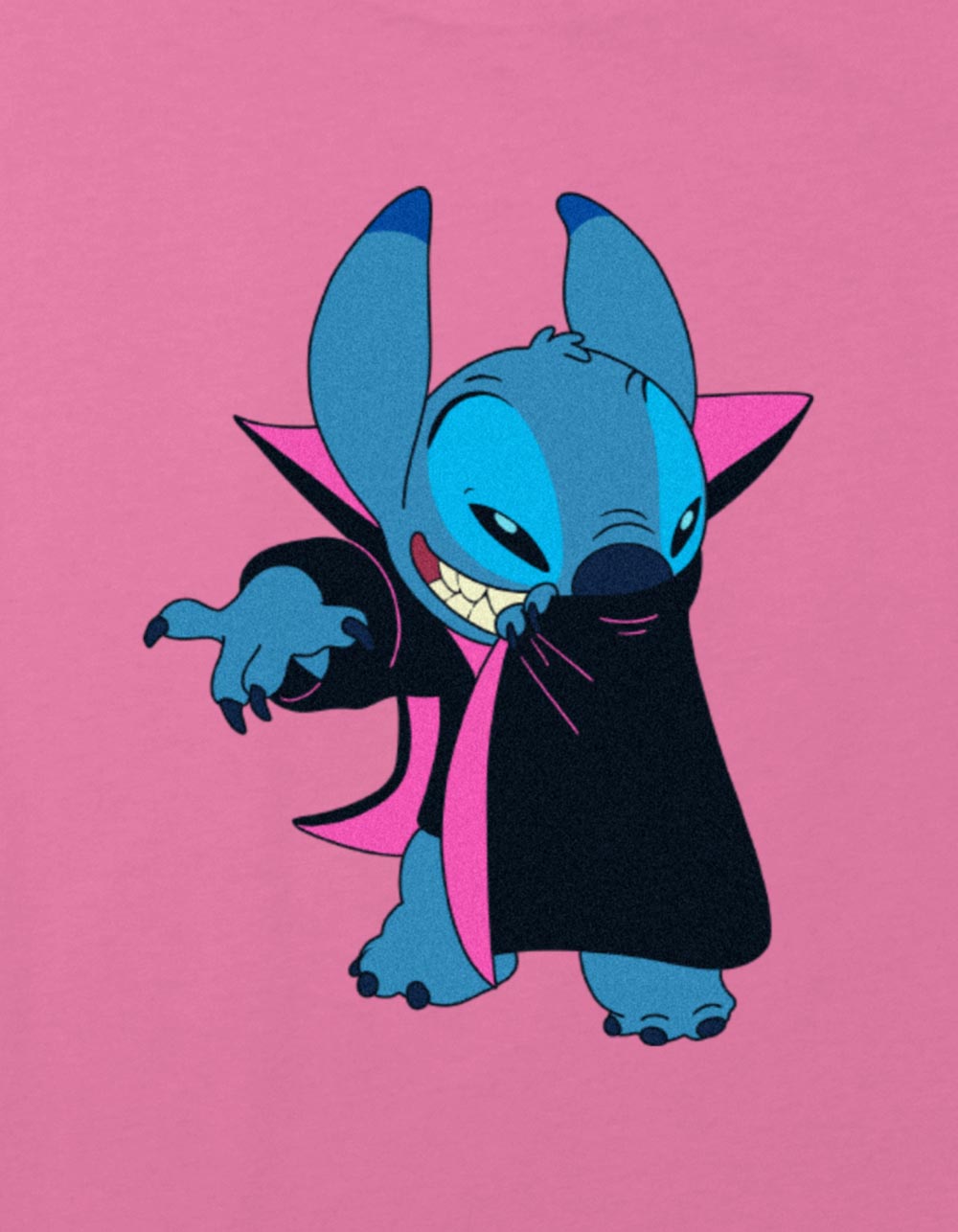 LILO & Stitch Vampire Girls Crop Tee - PINK