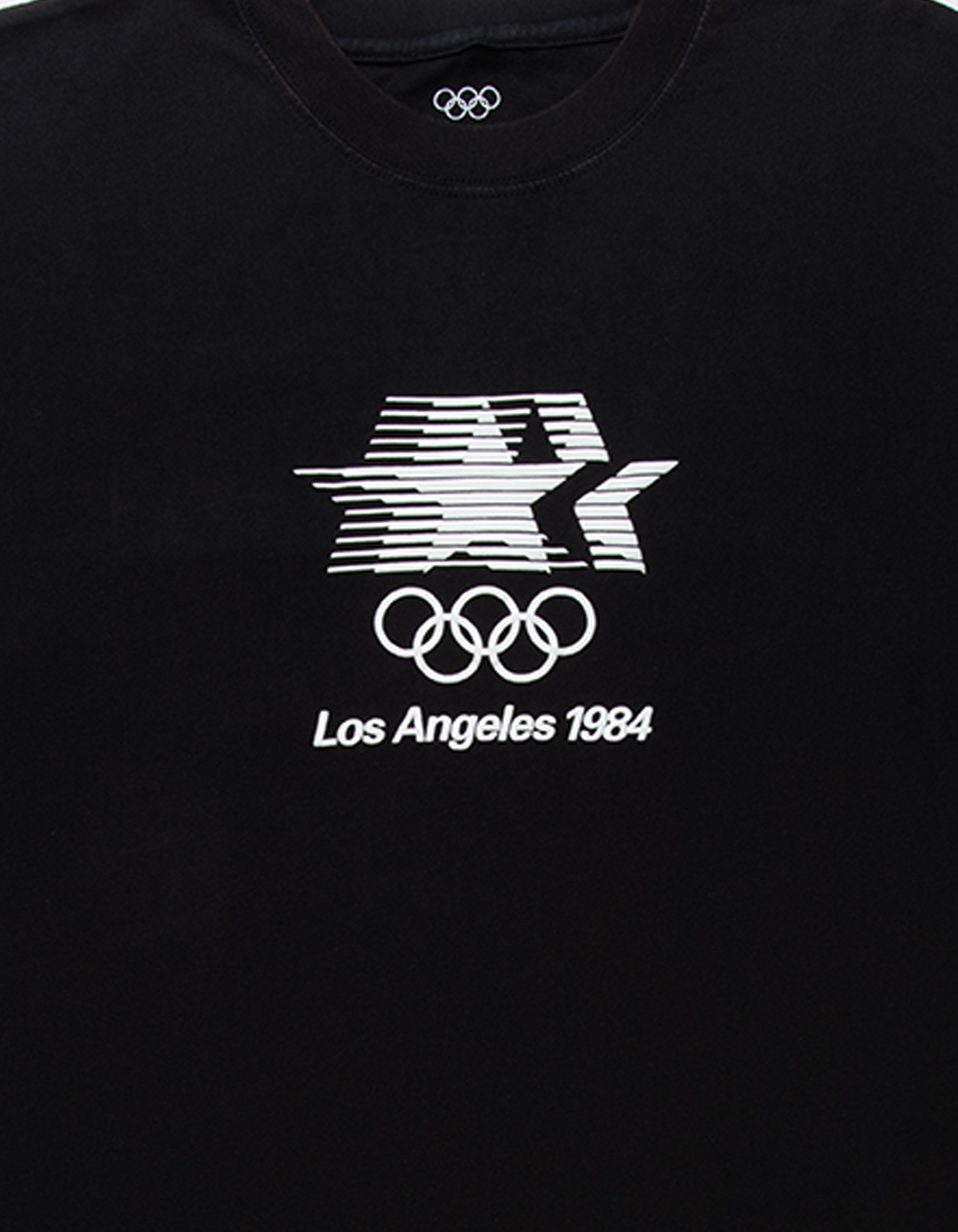 OLYMPICS Los Angeles 1984 Mens Tee - BLACK