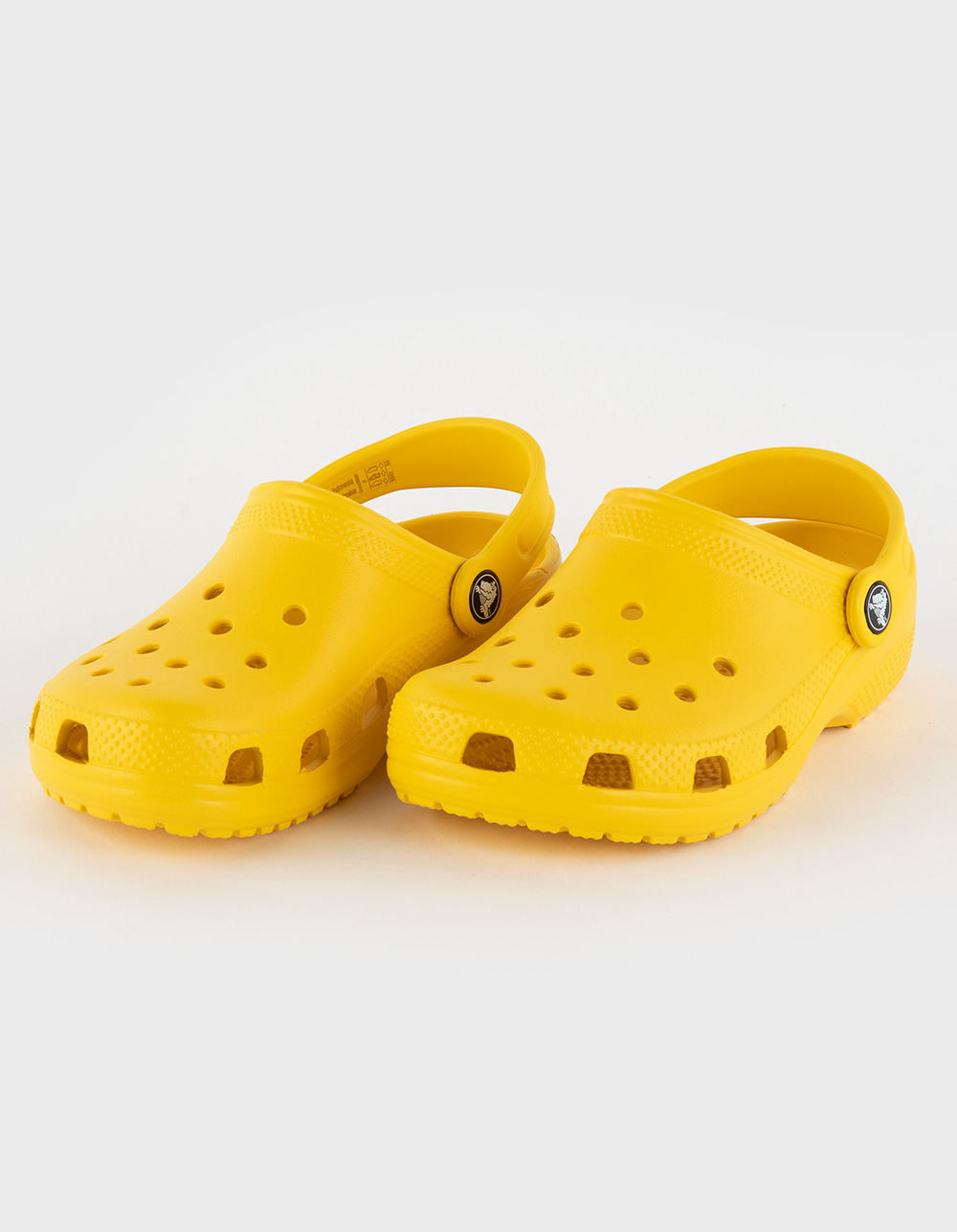 yellow toddler crocs