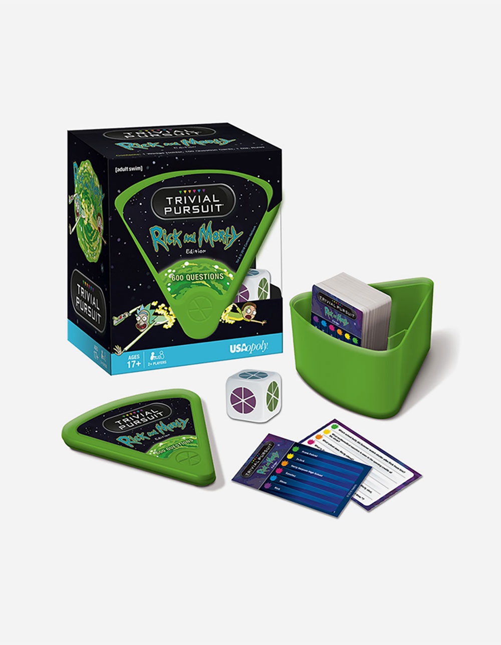 USAOPOLY Rick And Morty Trivial Pursuit image number 1