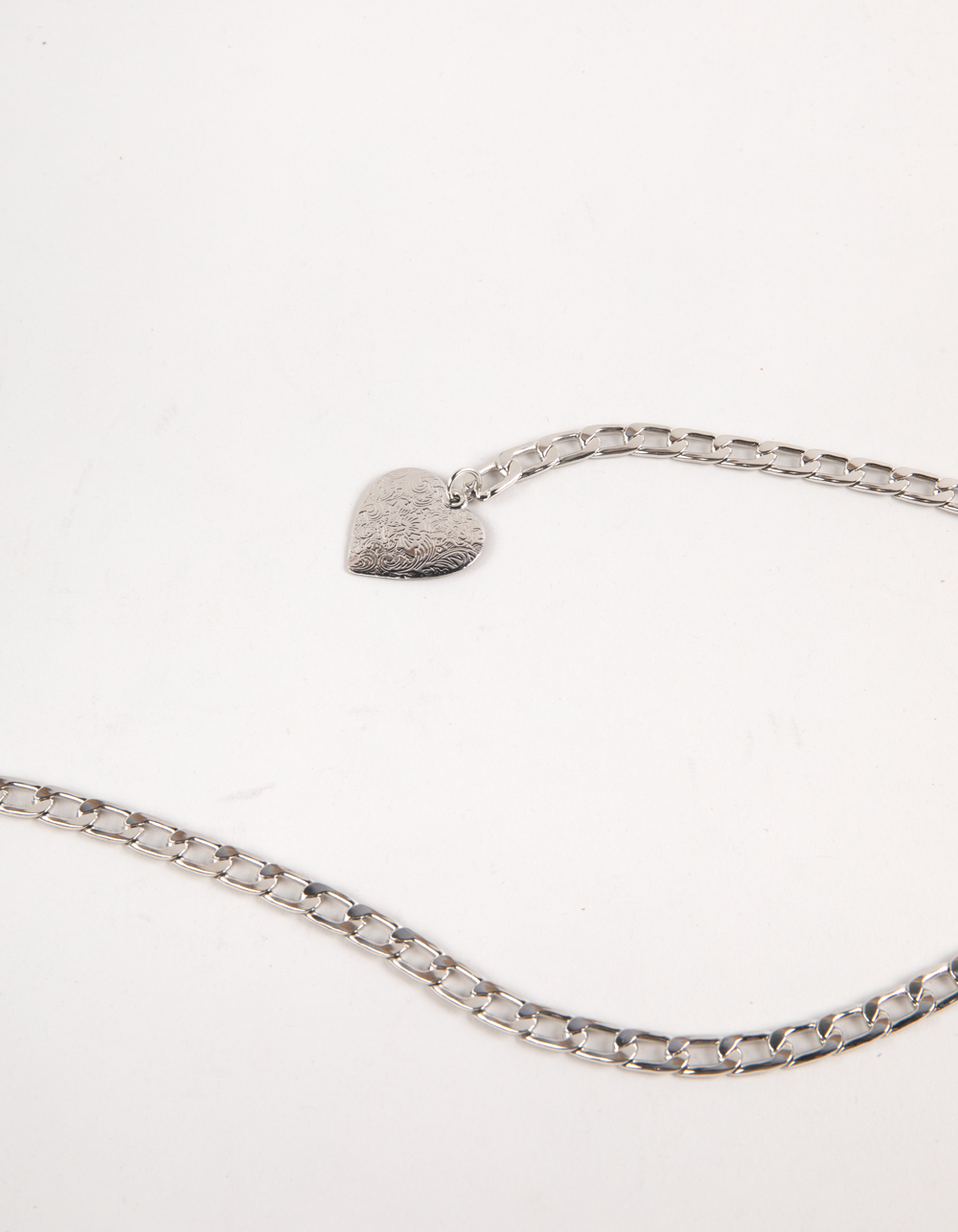 Heart Chain Belt - SILVER