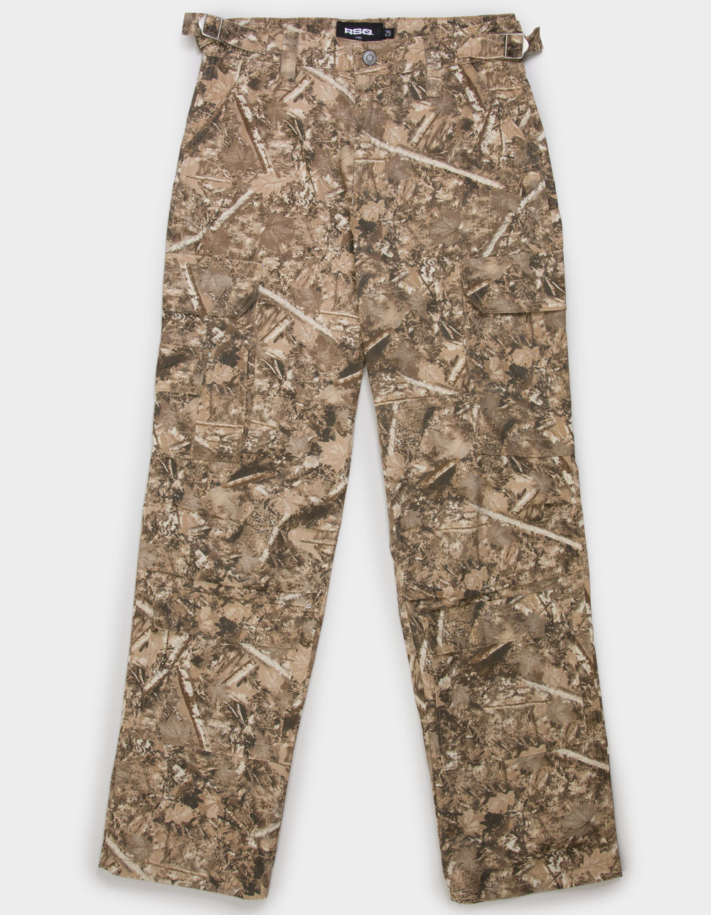 RSQ Mens Baggy Twill Cargo Pants - CAMO