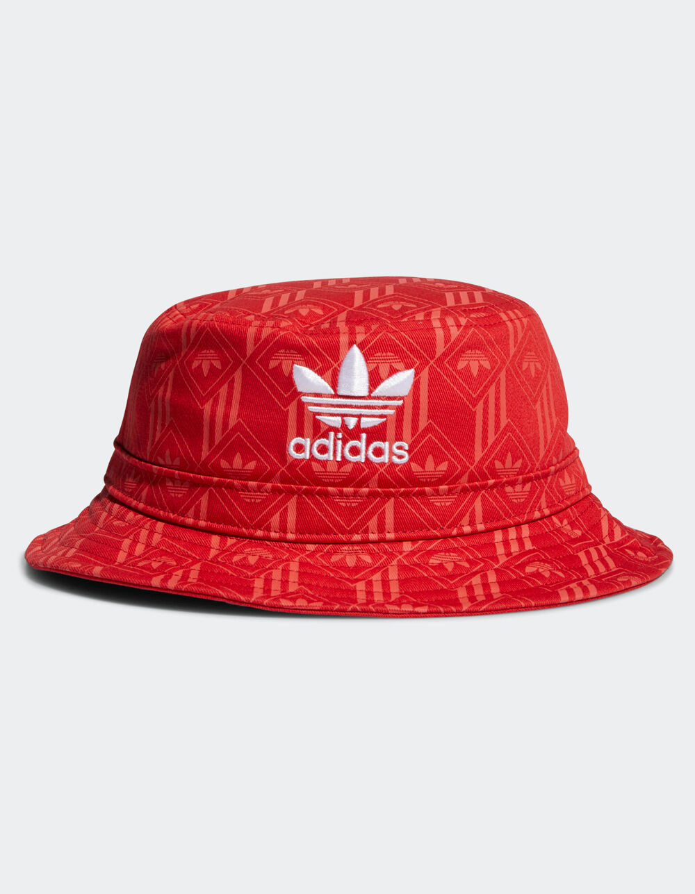 Hay una tendencia Alpinista Conexión ADIDAS Originals Adi Monogram Mens Red Bucket Hat - RED | Tillys