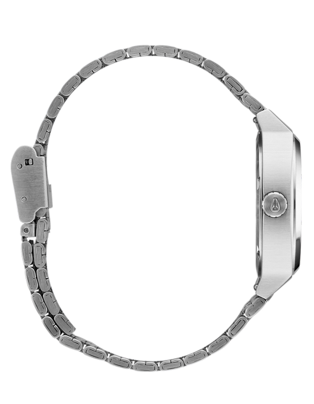 NIXON Medium Time Teller Watch - SILVER/PINK