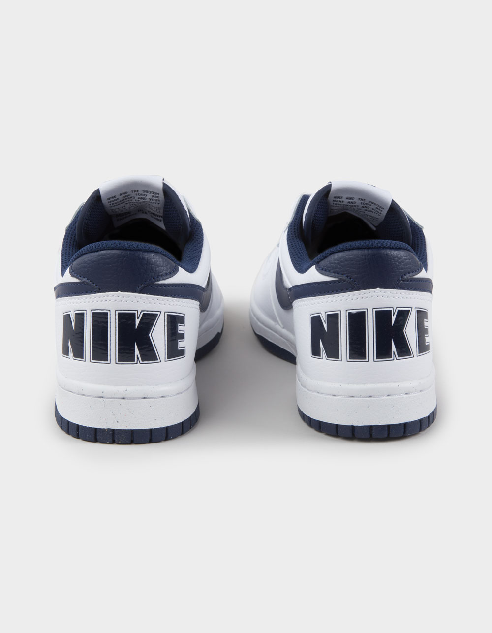 Nike Big Low Mens Shoes - WHT/NVY