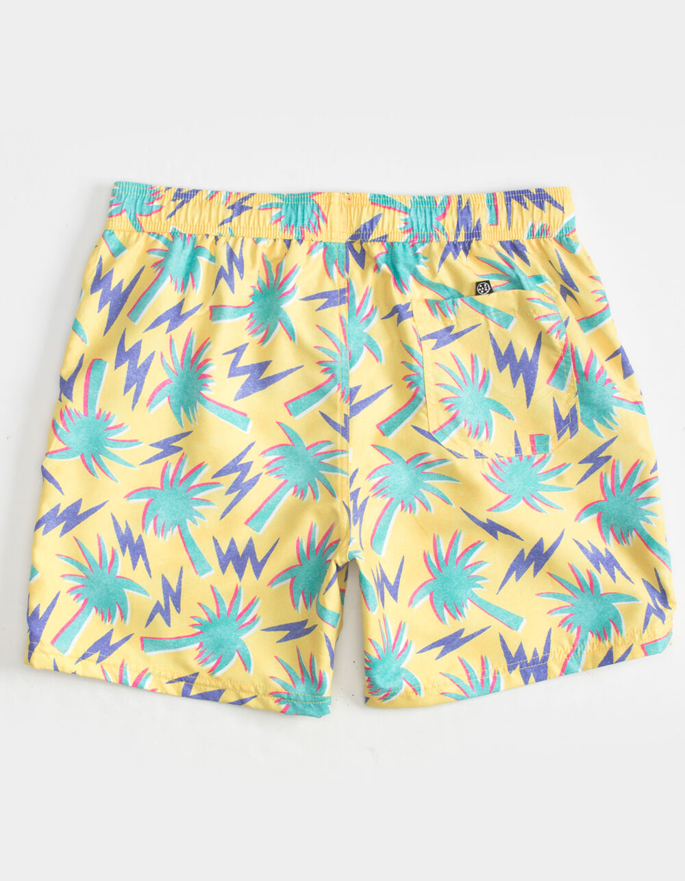 MAUI AND SONS Beachin Mens Volley Shorts - YELLOW | Tillys