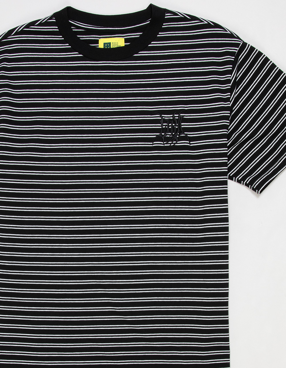 LIRA Mens Stripe Tee - BLK/WHT