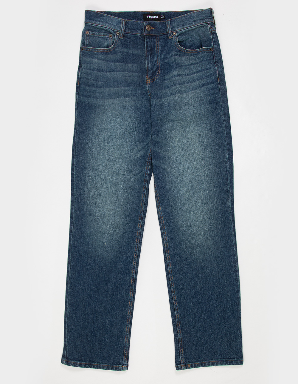 RSQ Mens Loose Dark Wash Jeans