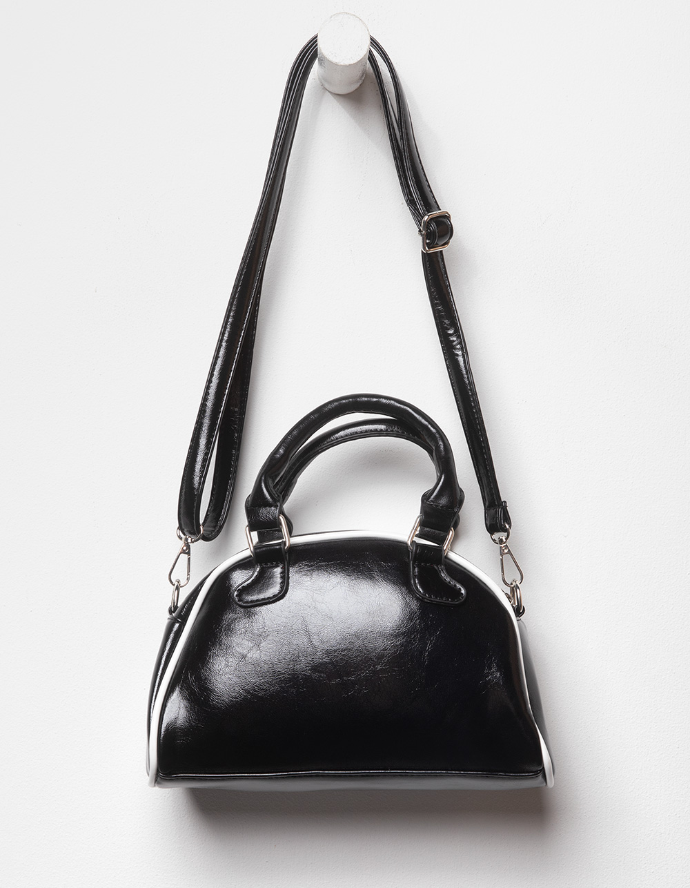 96 Dome Handbag - BLACK