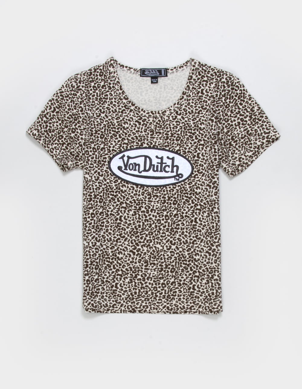 VON DUTCH Cheetah Girls Baby Tee - BLACK COMBO