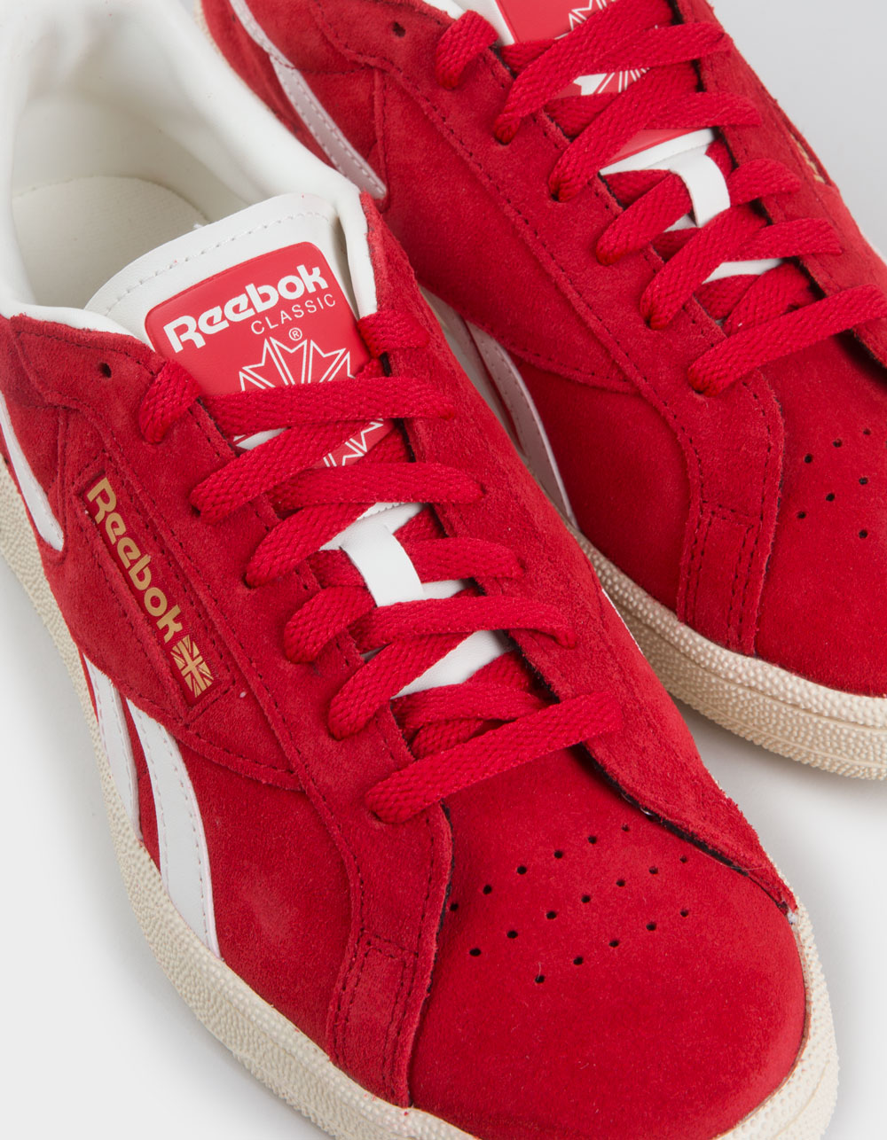REEBOK Club C Grounds UK Shoes - RED