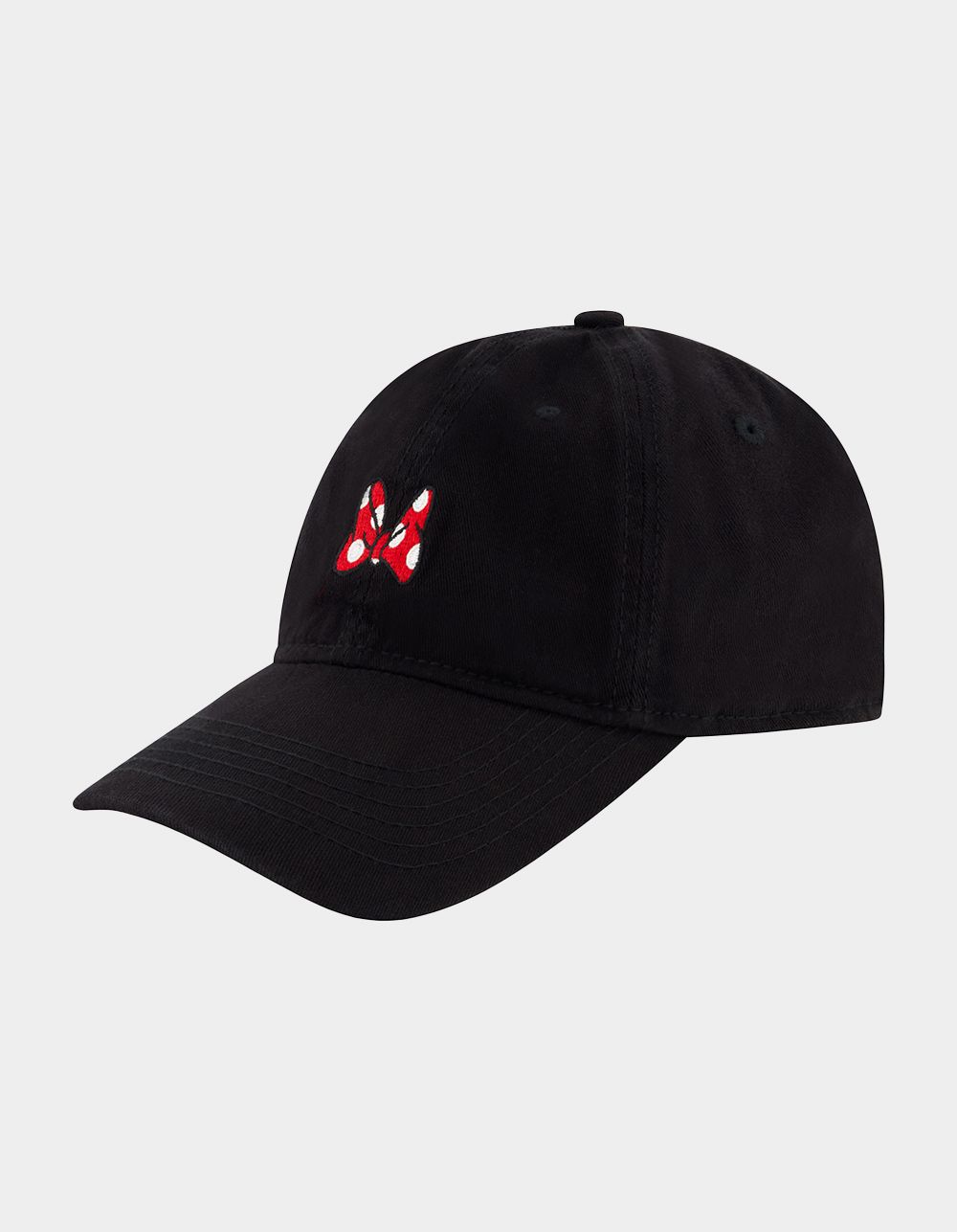 DISNEY Minnie Mouse Bow Dad Cap - BLACK