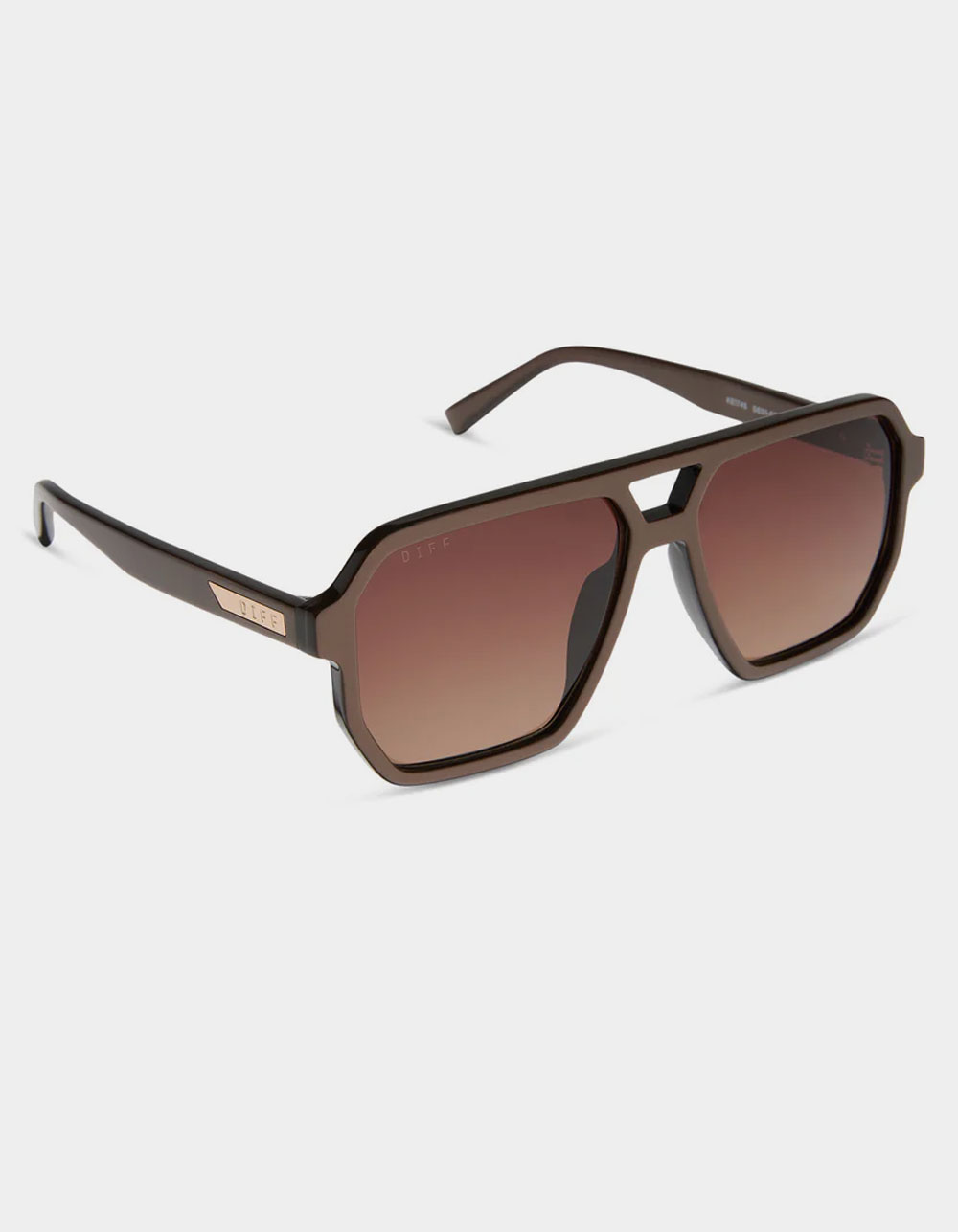 DIFF EYEWEAR Cameron Sunglasses - BROWN