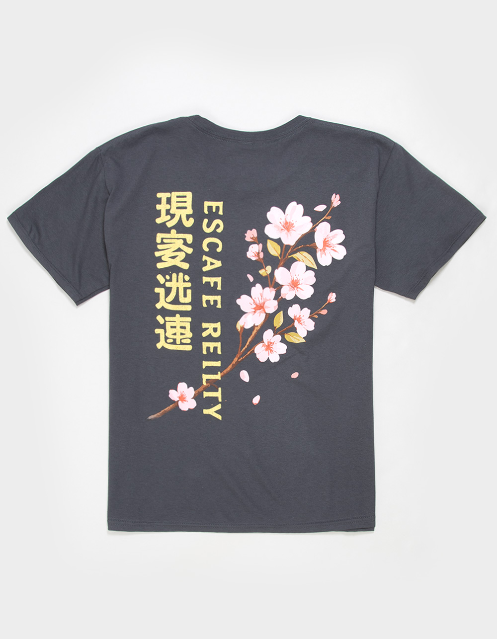 SAME GANG Escape Reality Boys Tee - CHARCOAL