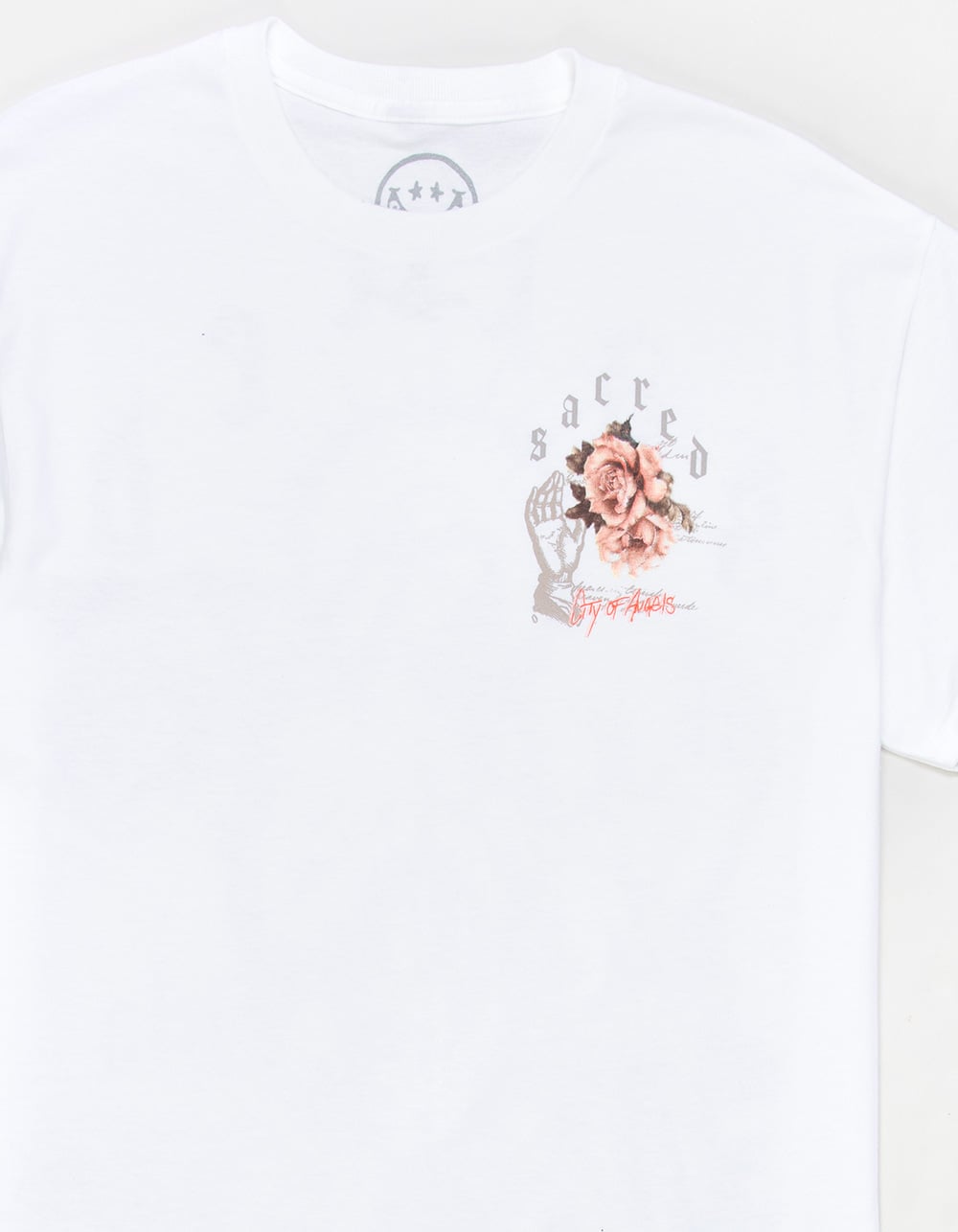 CVLA Sacred City Of Angels Mens Tee - WHITE