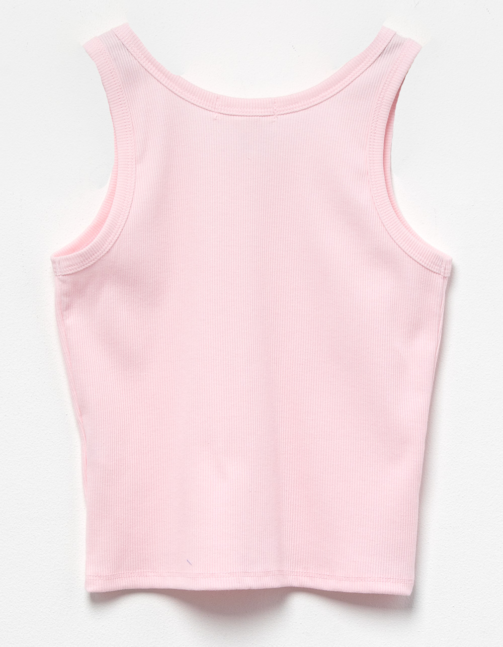 FULL TILT Essentials Girls Rib Tank Top LIGHT PINK Tillys