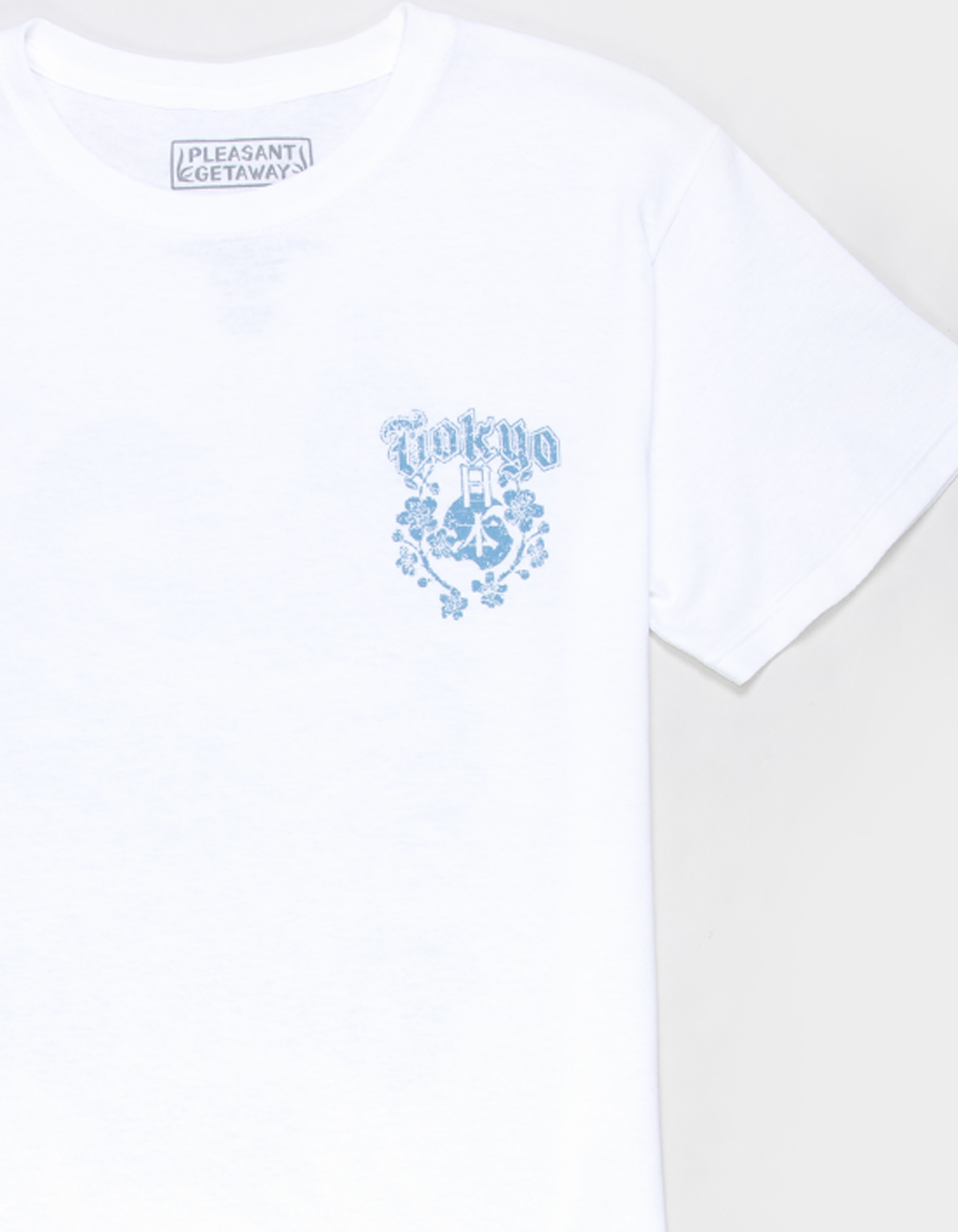 PLEASANT GETAWAY Tokyo Boys Tee - WHITE