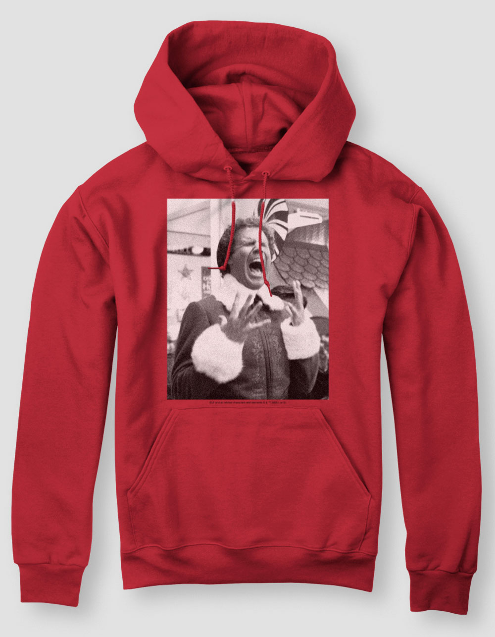 ELF Screaming Buddy Unisex Hoodie - RED