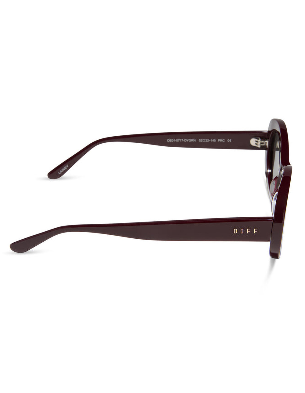 DIFF EYEWEAR Lainey Sunglasses - BLACK CHERRY