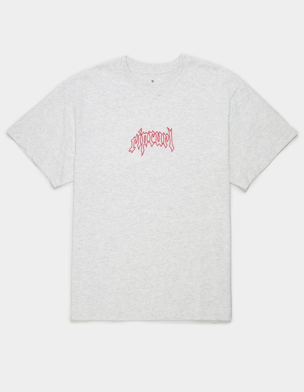 RIP CURL Archive Goth Embroidery Mens Tee - GRAY