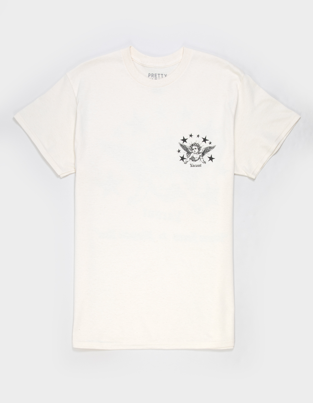 PRETTY VACANT Heavens Mens Tee - OFF WHITE