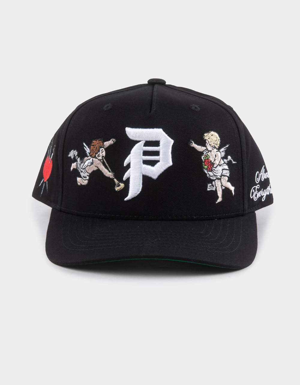 PRIMITIVE Triumph A-Frame Snapback Hat - BLACK