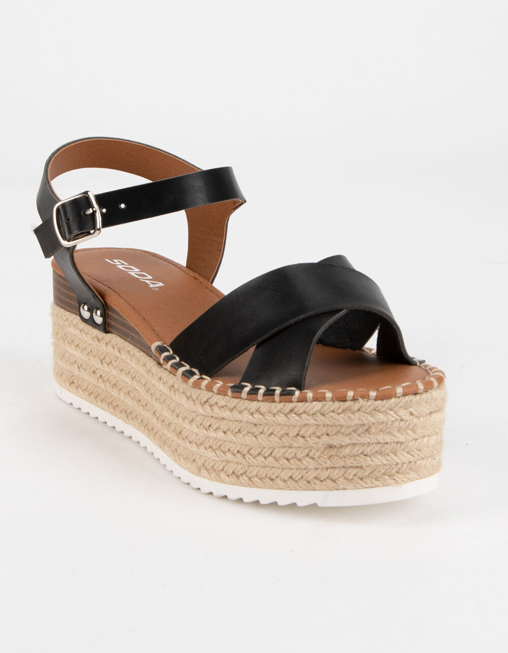 Flatform Sandals Soda Espadrille Wedges Soda Bryce Soda Espadrille