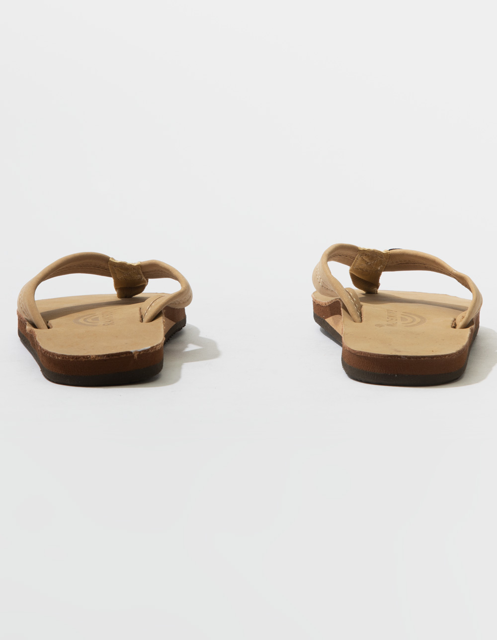 RAINBOW Leather Womens Flip Flops - SAND