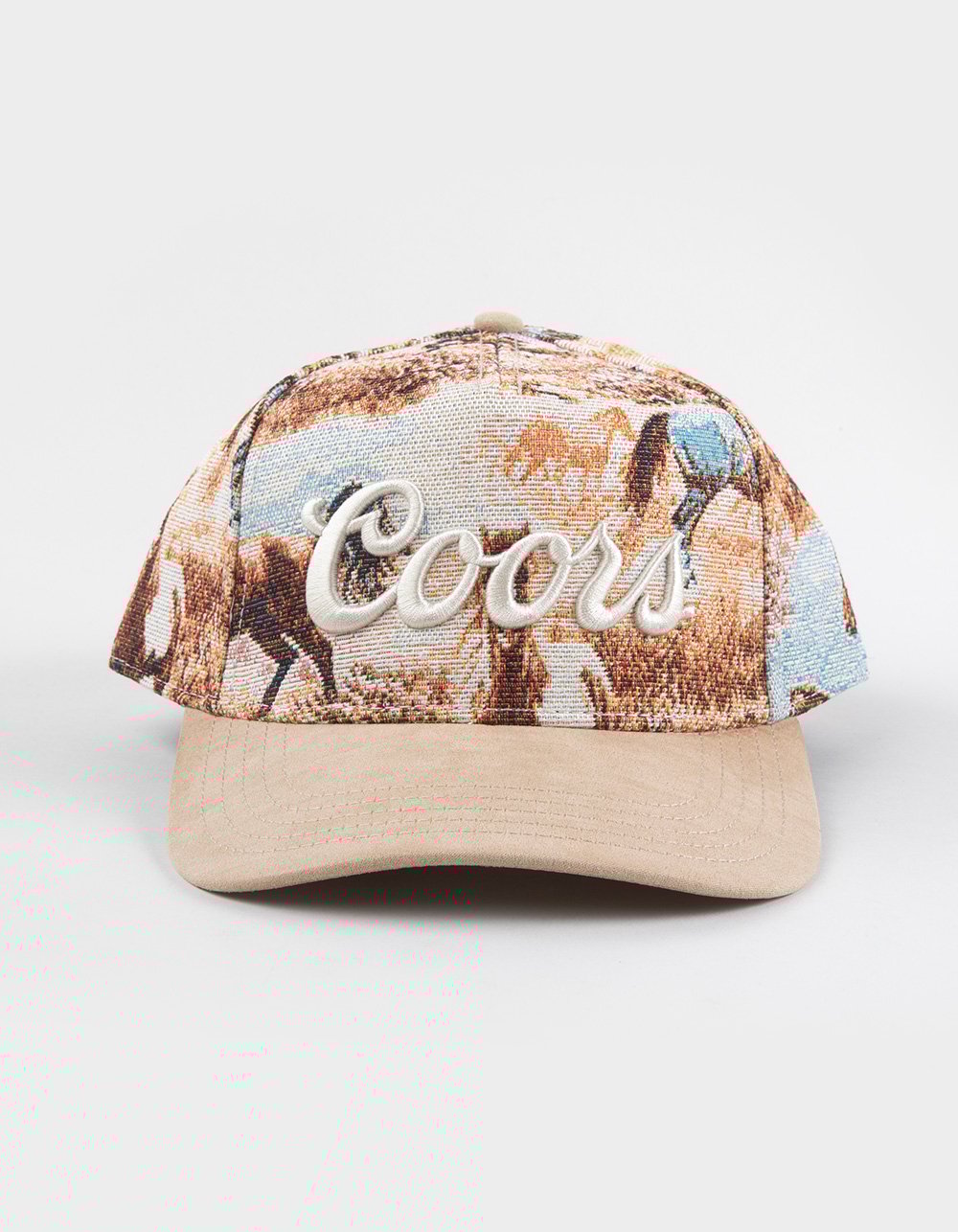 AMERICAN NEEDLE Coors Womens Snapback Hat - TAN COMBO