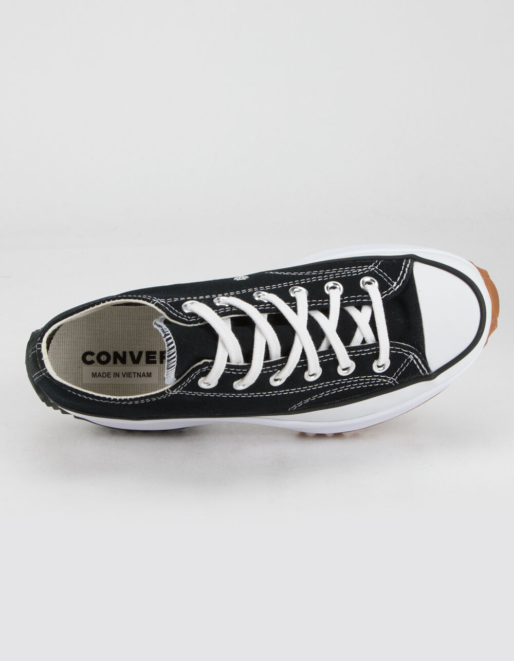 CONVERSE Run Star Hike Womens Low Top Shoes - BLACK/WHITE | Tillys