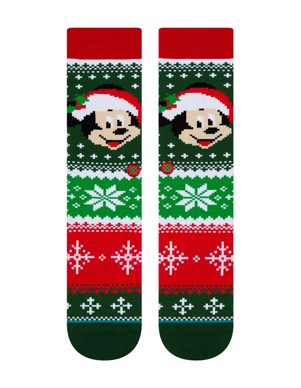 STANCE Mickey Claus Crew Socks image number 1