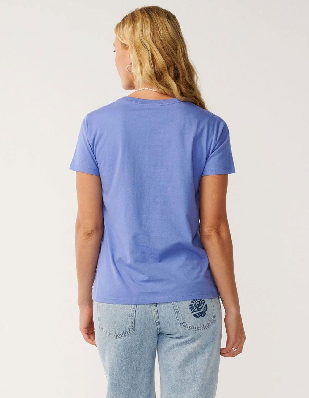 RIP CURL Bossa Nova Womens Tee - BLUE