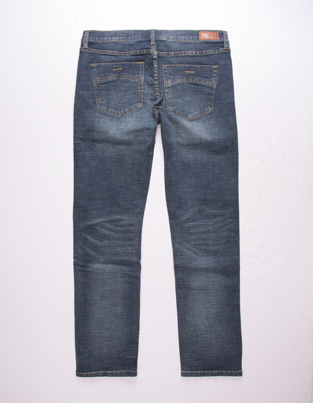 RSQ London Skinny Medium Wash Mens Vintage Flex Jeans - MEDIUM WASH ...