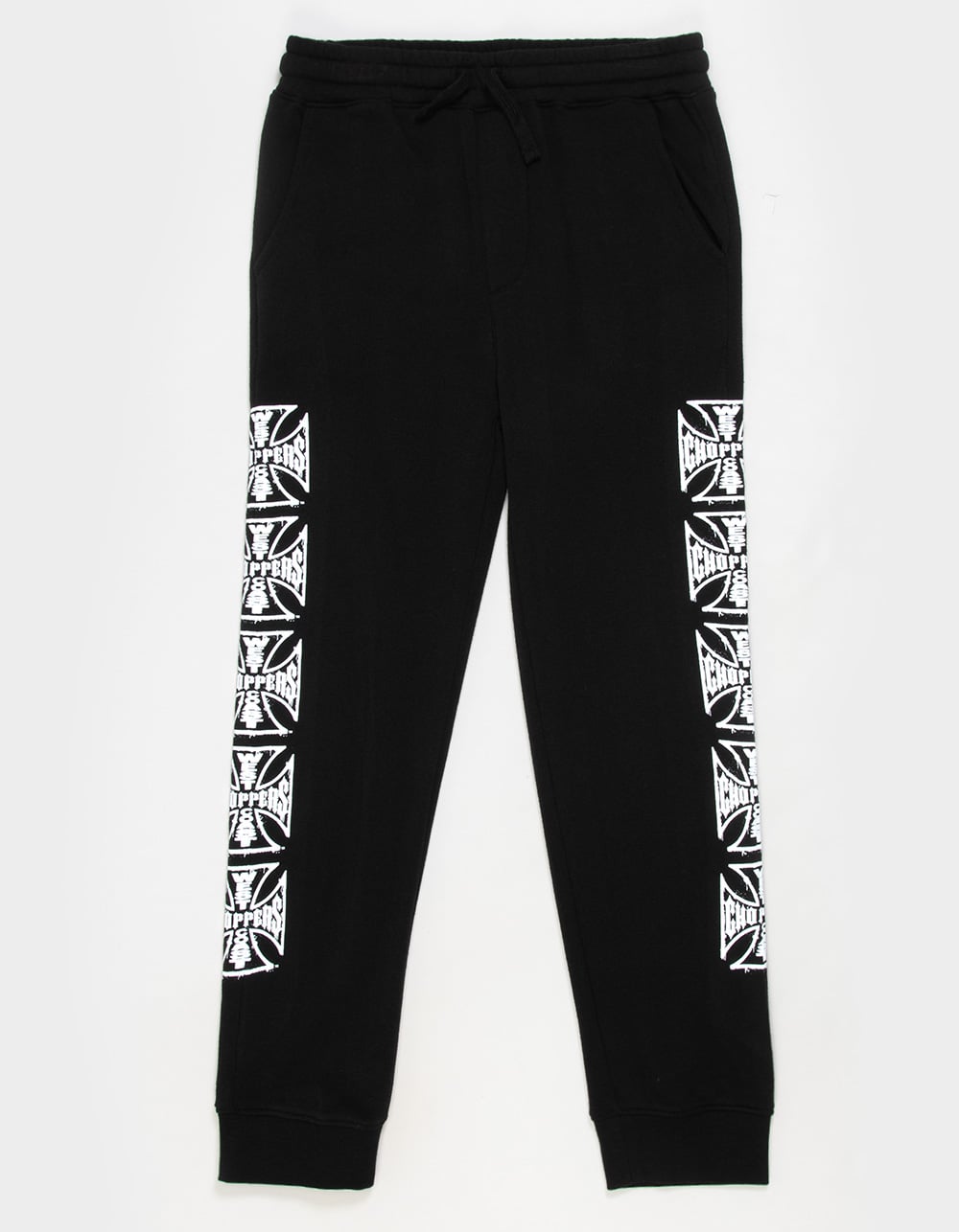 WEST COAST CHOPPERS Core Logo Boys Sweatpants - BLACK