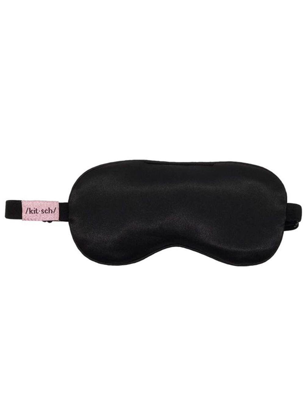 KITSCH The Lavender Weighted Satin Eye Mask BLACK Tillys