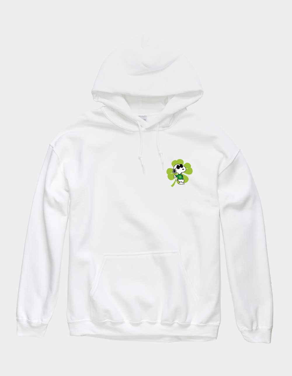 PEANUTS My Lucky Shirt Unisex Hoodie - WHITE