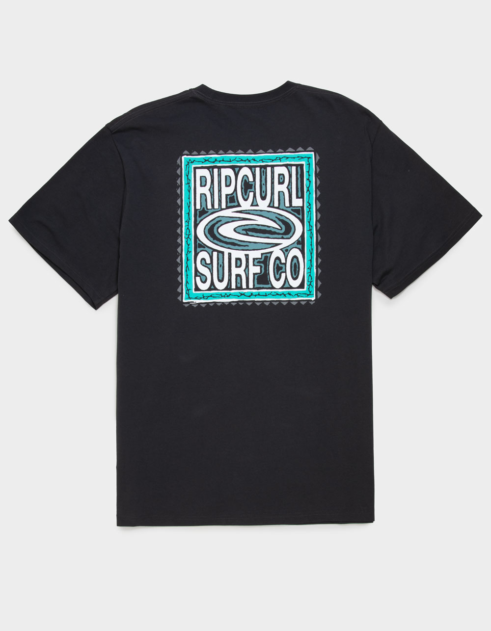 RIP CURL Trad Mens Relaxed Tee - WASHED BLACK