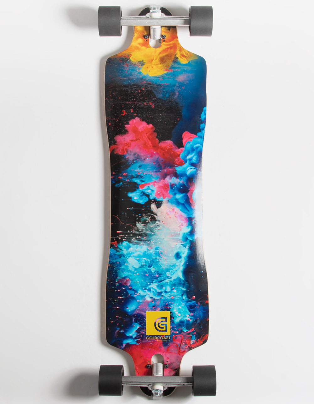 GOLDCOAST Explosion 36.5" Drop Through Longboard Skateboard MULTI