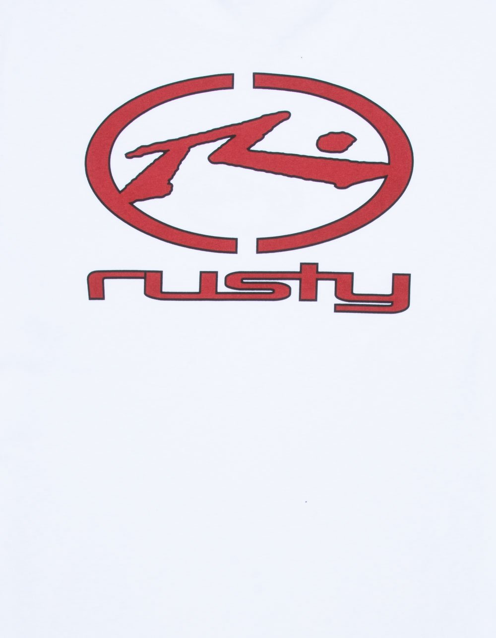 RUSTY Turbo Mens Tee - WHITE