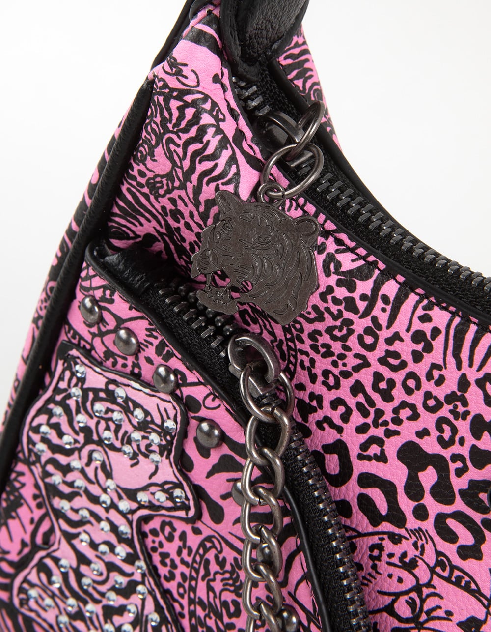 ED HARDY Ricki Hobo Shoulder Bag - PINK