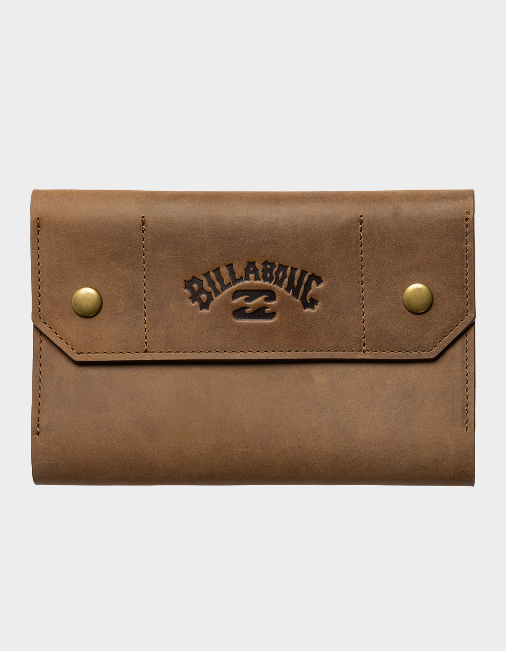 BILLABONG Check Please Wallet - BROWN