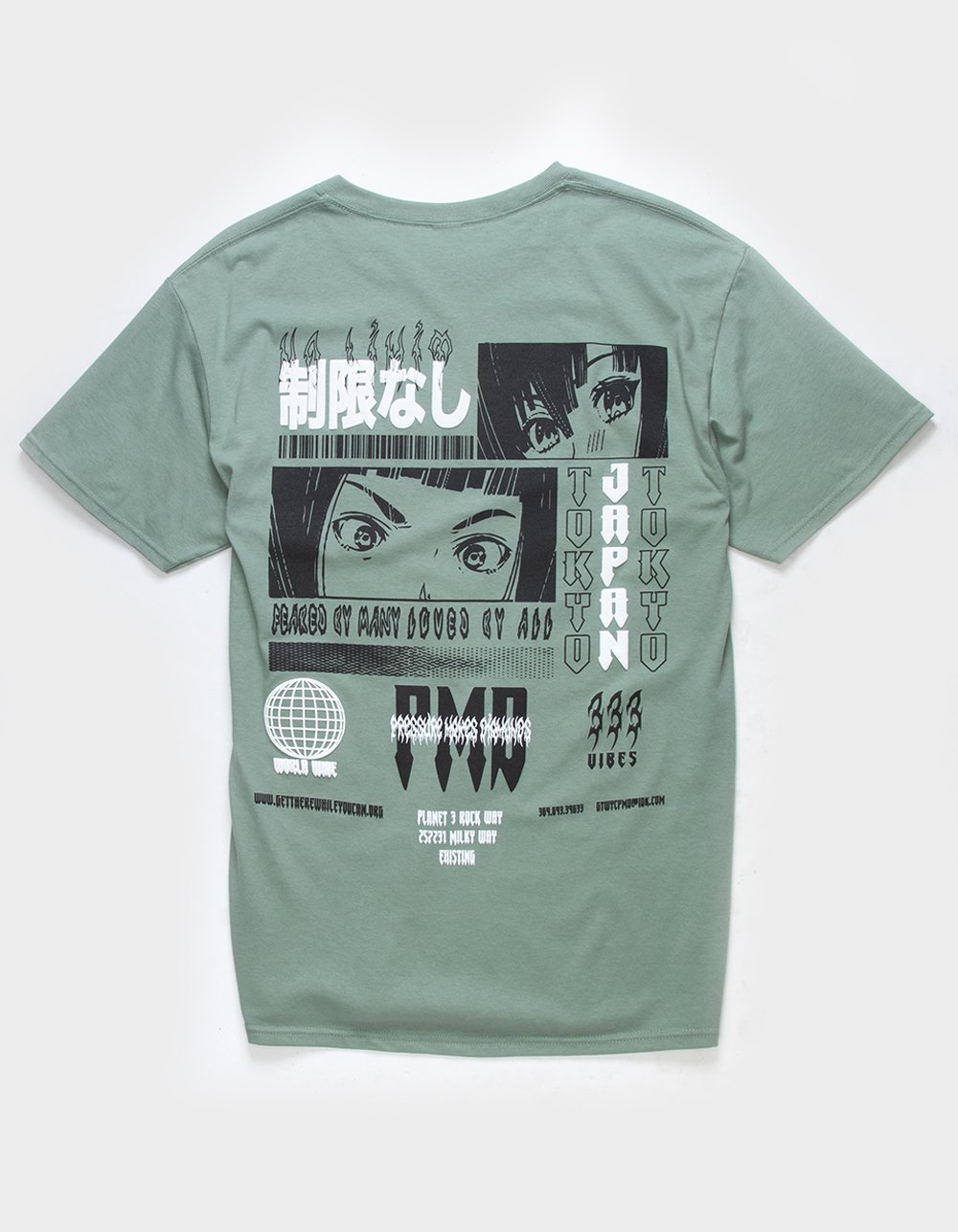 CVLA No Limit PMD Mens Tee - SAGE