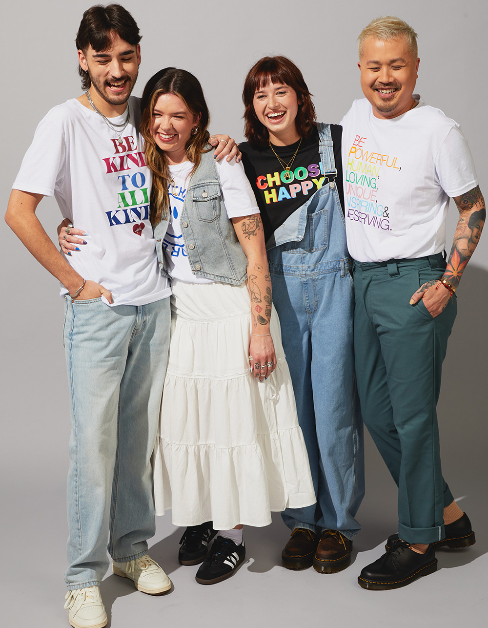 THE PHLUID PROJECT Be Phluid Pride Tee - WHITE