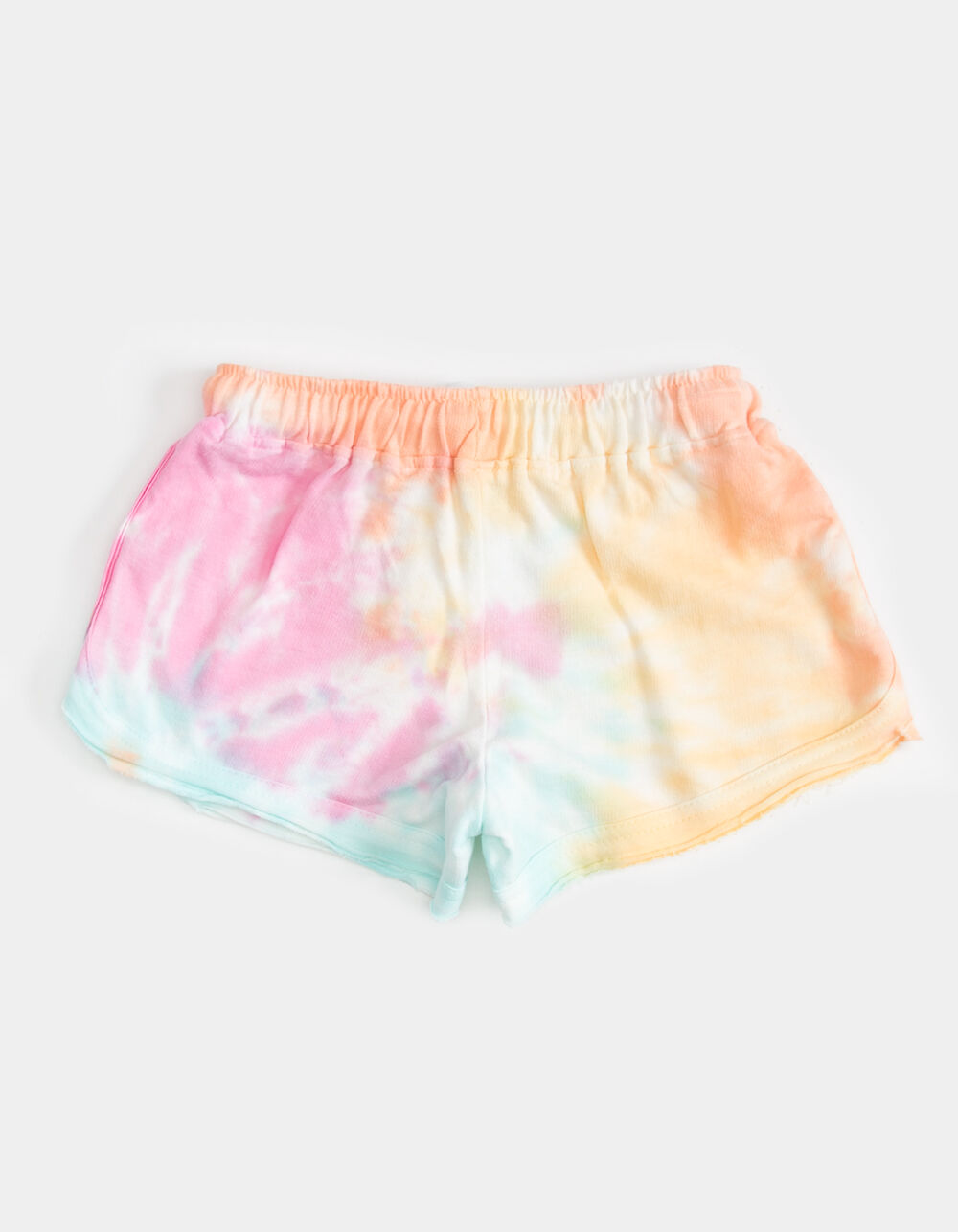 VINTAGE HAVANA French Terry Girls Multi Tie Dye Shorts - MULTI | Tillys