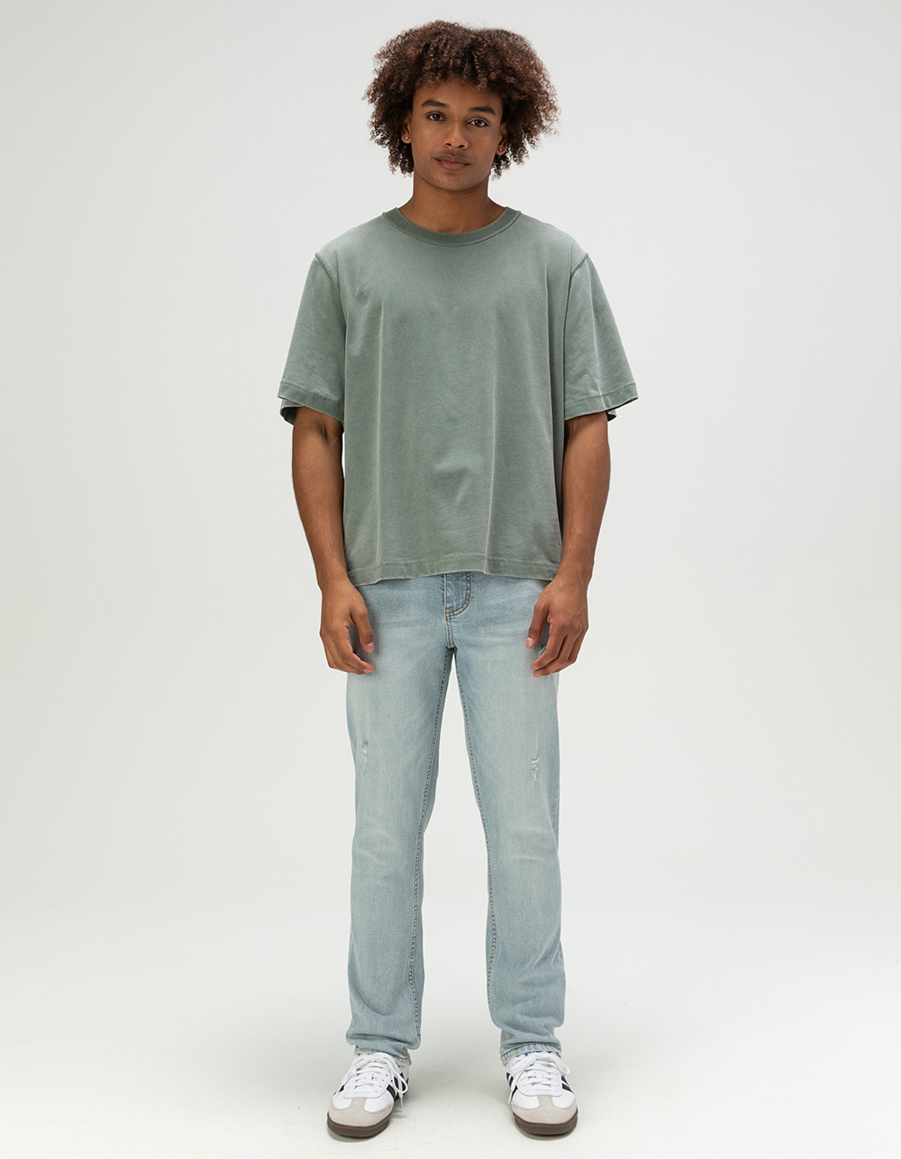 RSQ Mens Slim Jeans - LIGHT DESTRUCT